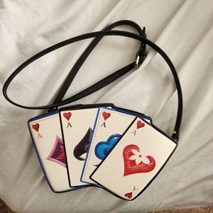 Vegas Cards Crossbody Purse Bag LIKE NEW